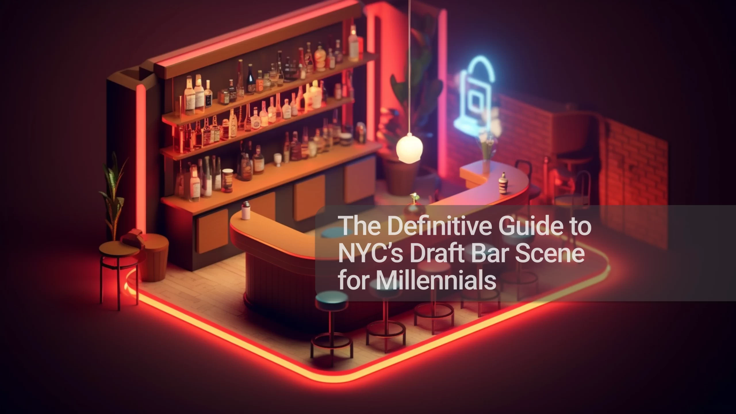 The Definitive Guide to  NYC’s Draft Bar Scene  for Millennials